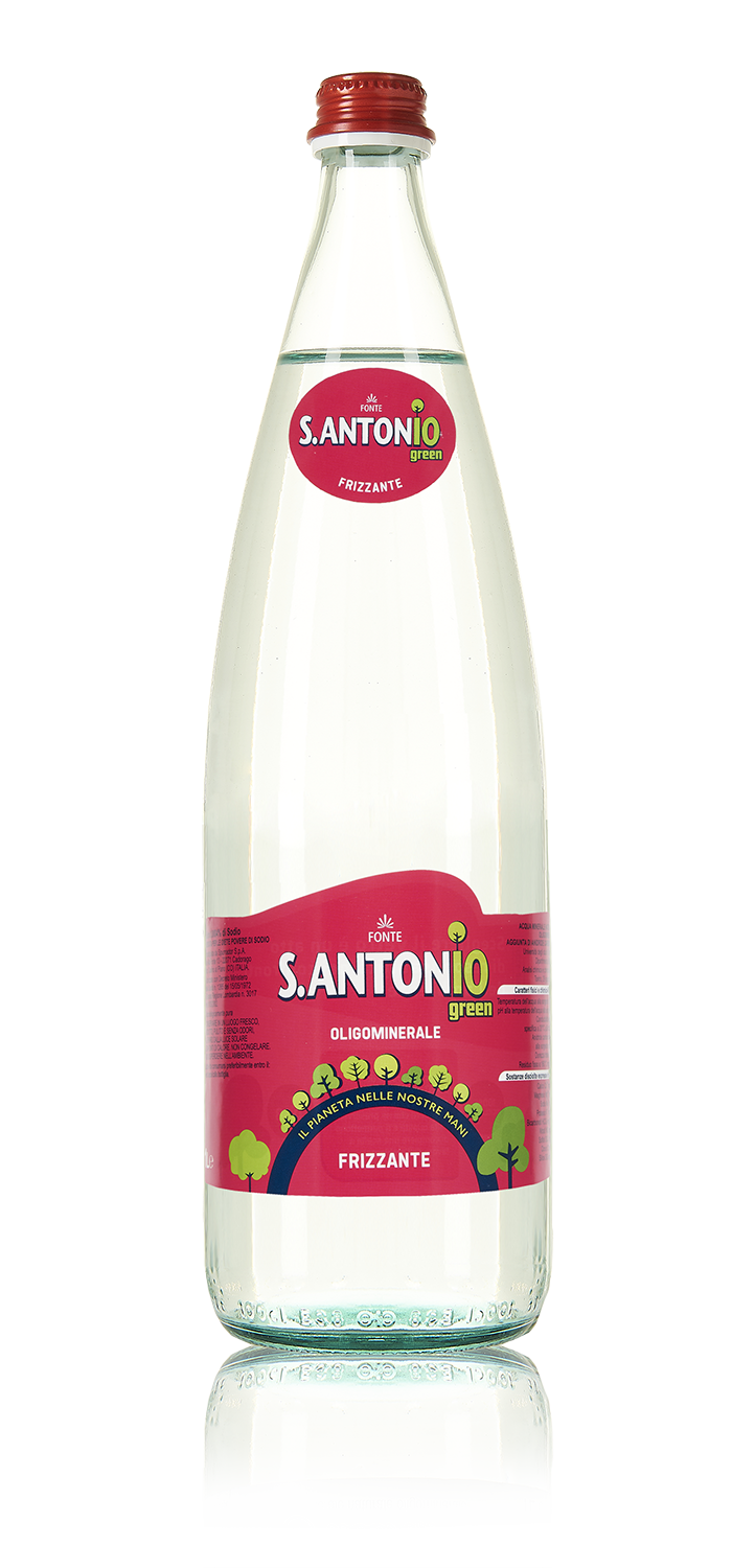 ACQUA S. ANTONIO CASSA 12 BOTTIGLIE X 1 LT FRIZZANTE