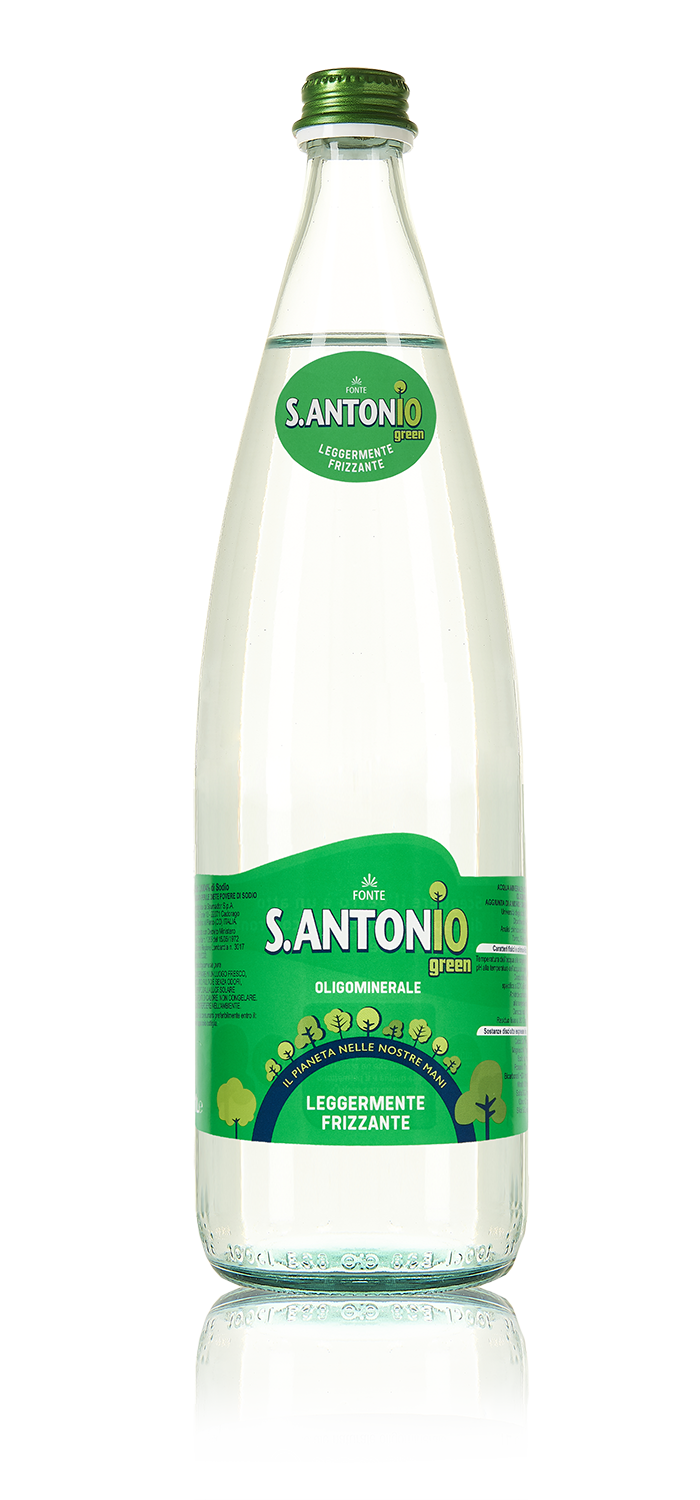 ACQUA S. ANTONIO CASSA 12 BOTTIGLIE X 1 LT LEGGERMENTE FRIZZANTE