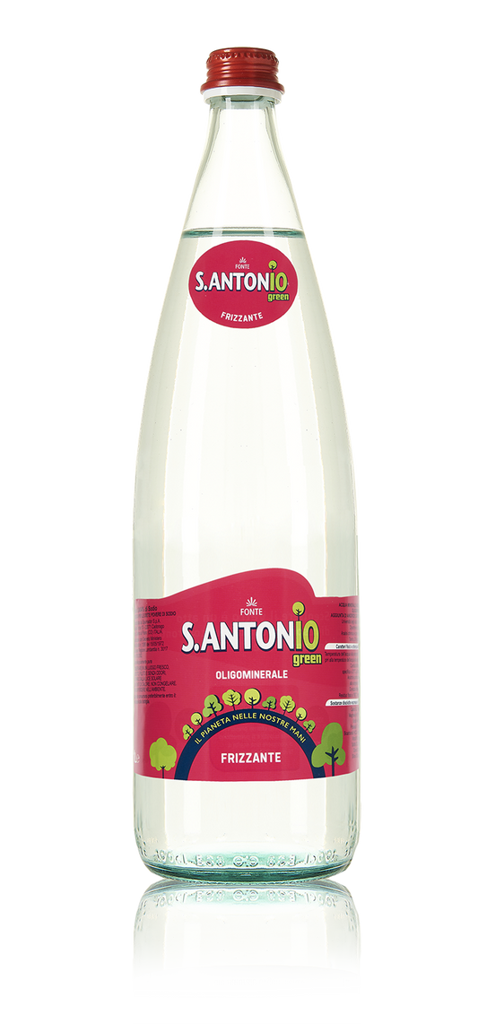 ACQUA S. ANTONIO CASSA 12 BOTTIGLIE X 1 LT FRIZZANTE